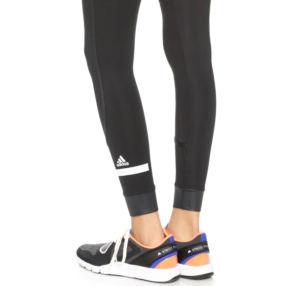 Adidas x Stella McCartney performance fold over leggings like new